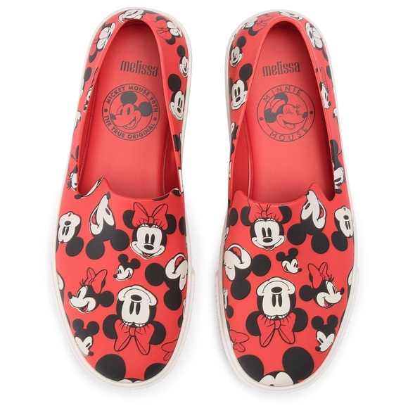 Melissa Shoes - NWT MELISSA | Disney Mickey Minnie Mouse Ground Sneakers Size 7 Unisex